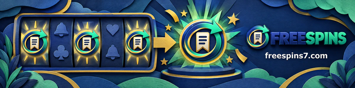 Free spins mechanics visual showing the stages of the process