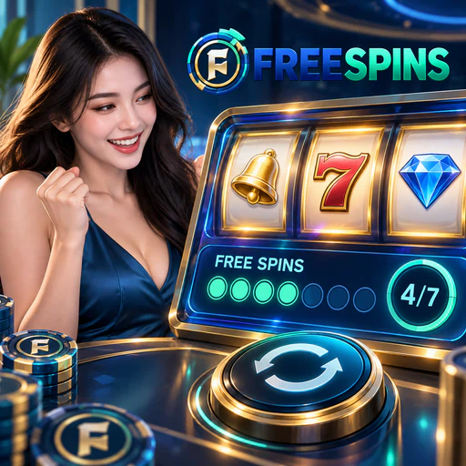 Free spins claim and activation icon