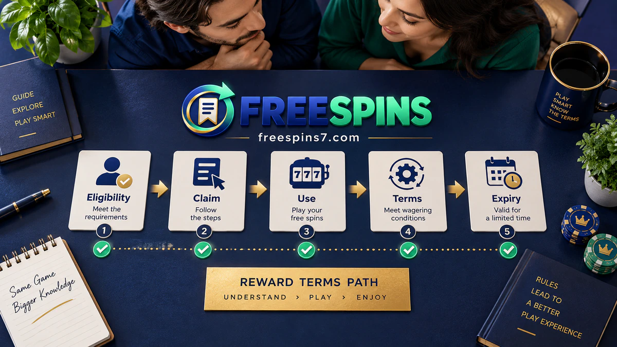 Free spins lifecycle continuing from ready-to-use spins through play, wagering, conversion, and withdrawal eligibility