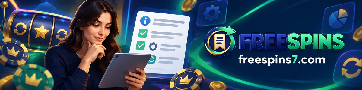 Reader checklist visual for using free spins