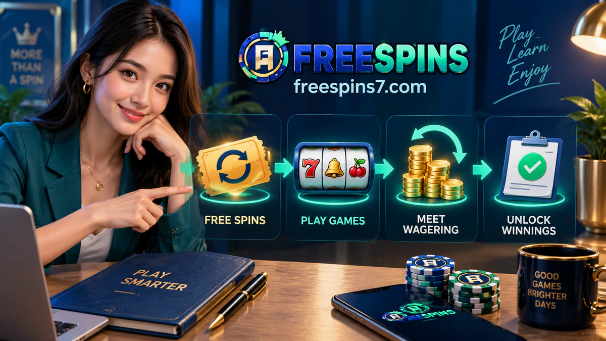 free spins terms and conditions: Illustration of free spins account eligibility, verification and account condition checks